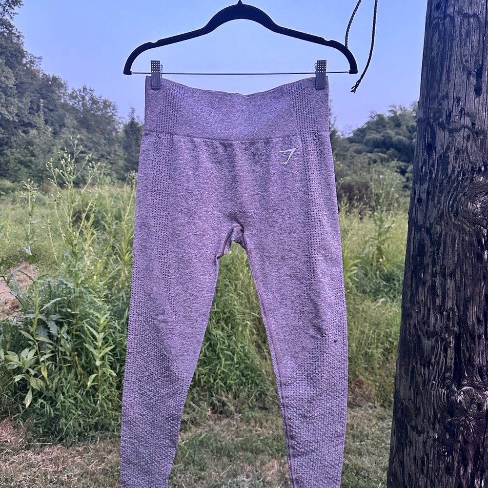 Gymshark Textured Gray Leggings